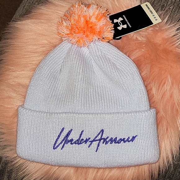Under Armour Other - Nwt under armour pom hat girls youth new